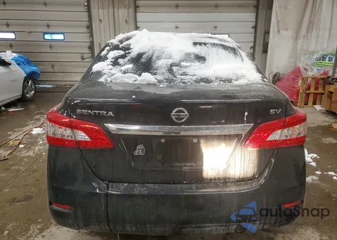 2015 Nissan Sentra S from USA, damaged, VIN 3N1AB7APXFY268753
